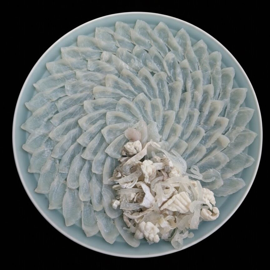 魚よしのとらふぐ鉢